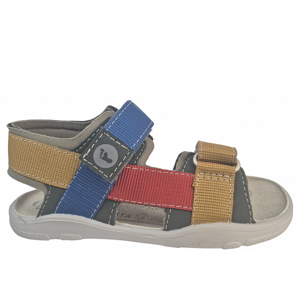 Ricosta LOEN multi barefoot Sandale salbei/eukalyptus