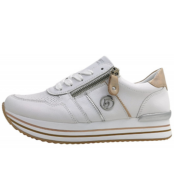 Remonte Schnürer weiss/argento 81