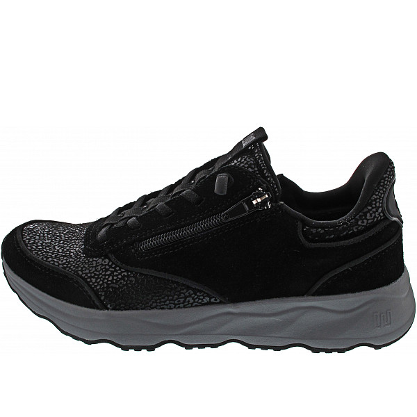 Waldläufer H-Tessi Slipper schwarz
