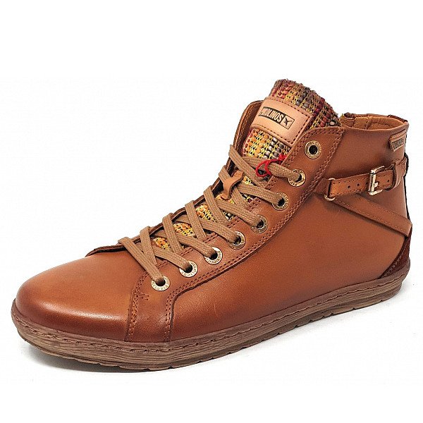 Pikolinos Lagos Schnürstiefel cognac