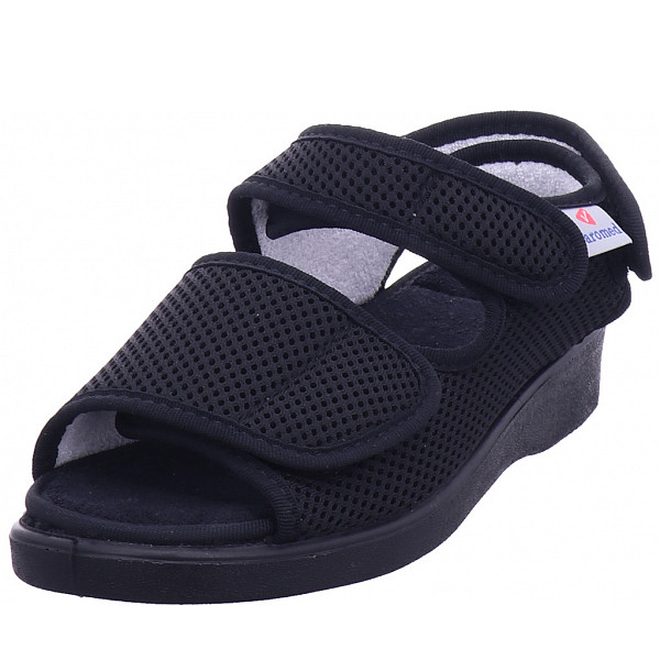 Varomed genf klettsandale schwarz Sandalette schwarz