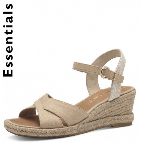 Tamaris sandalette Sandalette beige