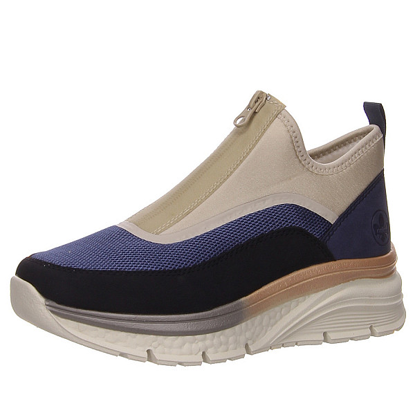 Rieker Sneaker blau kombi.
