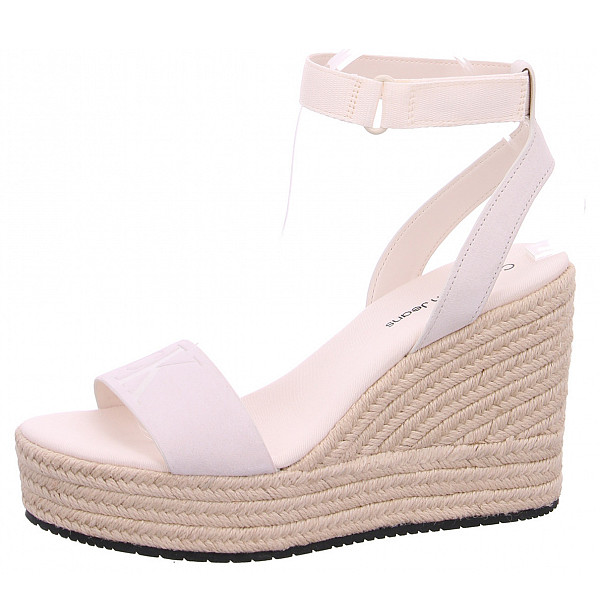 Calvin Klein Wedge Sandal Sandalette YBH ancient white