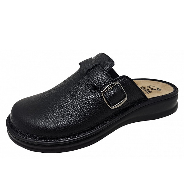 MUBB-Comfort Hausschuh black adria