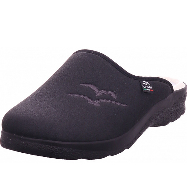 FLY FLOT Pantoffel schwarz