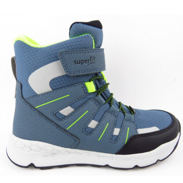 Superfit Free Ride GTX Klett Boots HELLBLAU/GELB