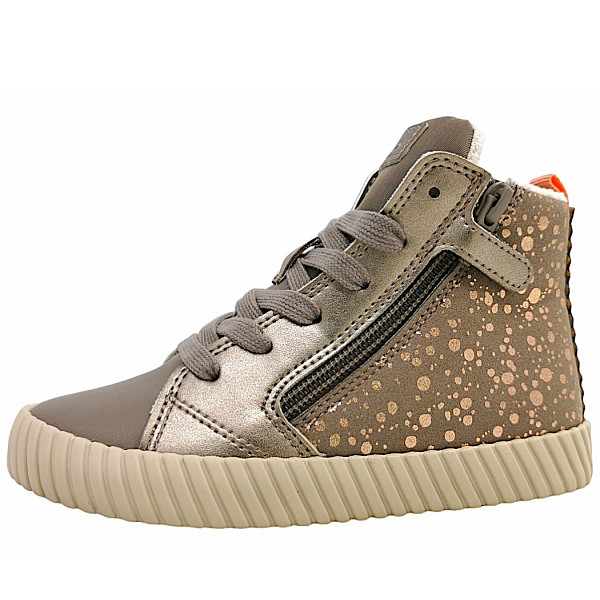 Geox J MIRROLESS GIRL Stiefel DK Beige C5005