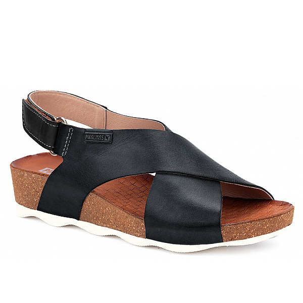 Pikolinos Mahon Sandalette schwarz