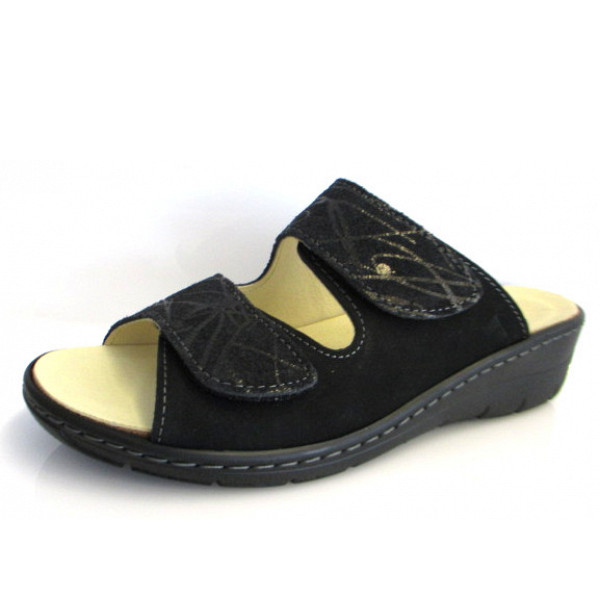 Portina Pantolette schwarz