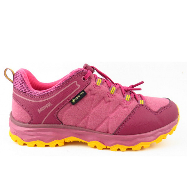 Meindl Ontario Junior GTX altros Wanderschuh altrosa gelb