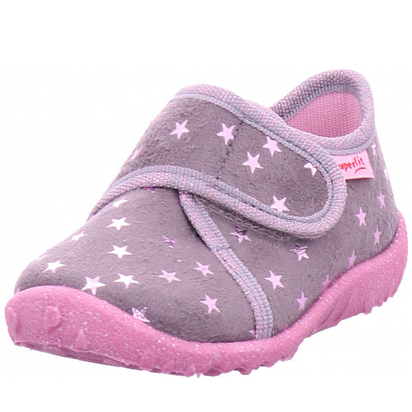 Superfit hausschuh textil \ spotty Hausschuh grau