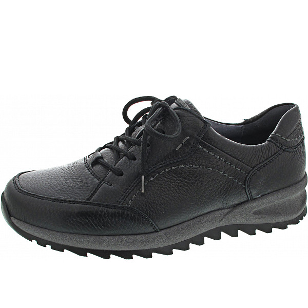 Waldläufer Helle sportlicher Schnürer schwarz