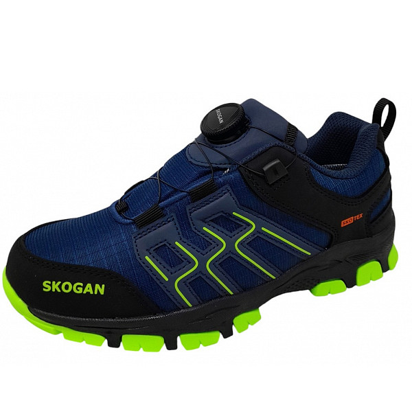 Skogan Skari sportlicher Schnürer navy lime