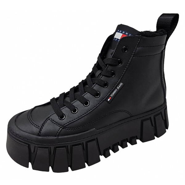 Tommy Hilfiger TJW Vulc. Flatform ML Stiefel black WF