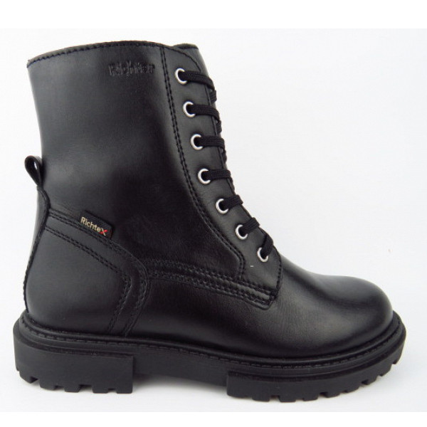 Richter Glattleder Stiefelette BLACK