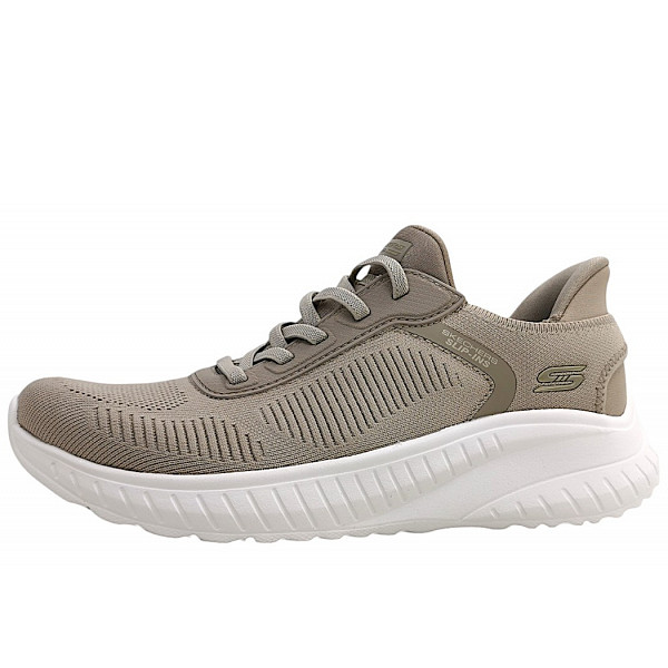 Skechers Bobs Squad Chaos-Current Slipper TPE taupe