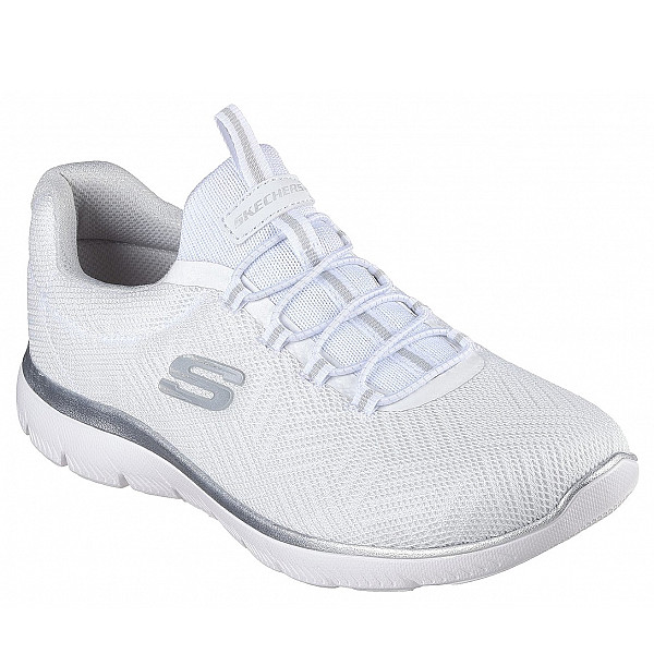 Skechers Summits Slipper white silver