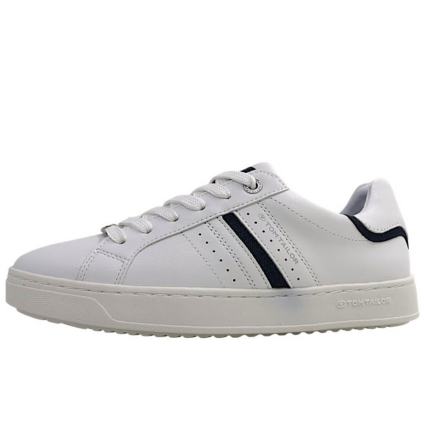Tom Tailor sportlicher Schnürer white 00002