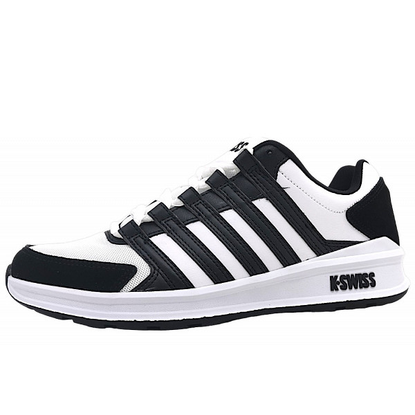 K-Swiss Vista Trainer sportlicher Schnürer white/black