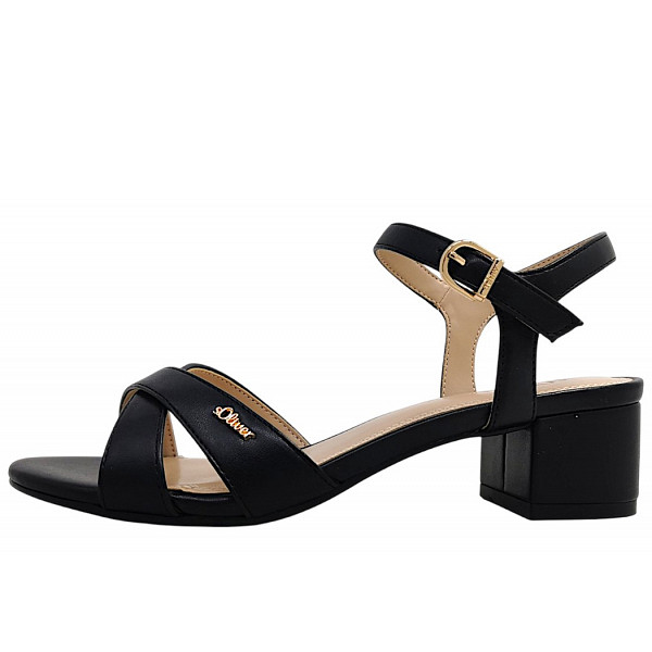 s.Oliver Sandalette black 9999
