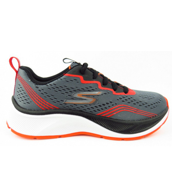 Skechers Elite Sport Push Pace sportlicher Schnürer Grau