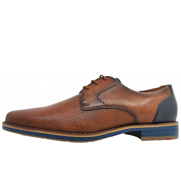 Lloyd eleganter Schnürer brown/navy 110