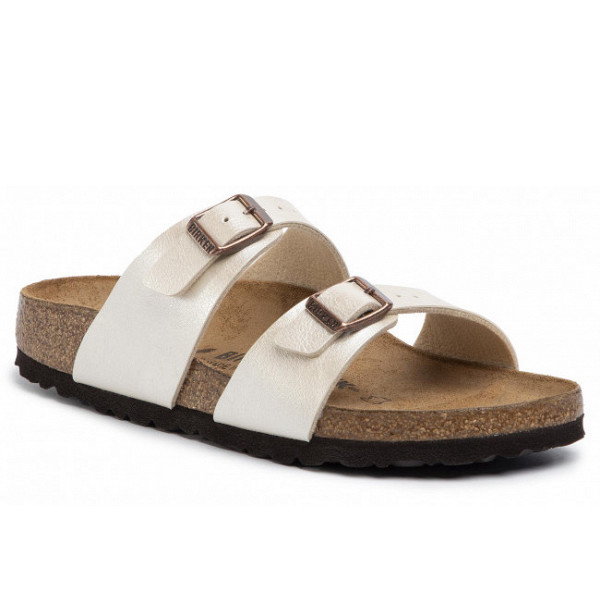 Birkenstock Sydney BS pearl white S Pantolette pearl white