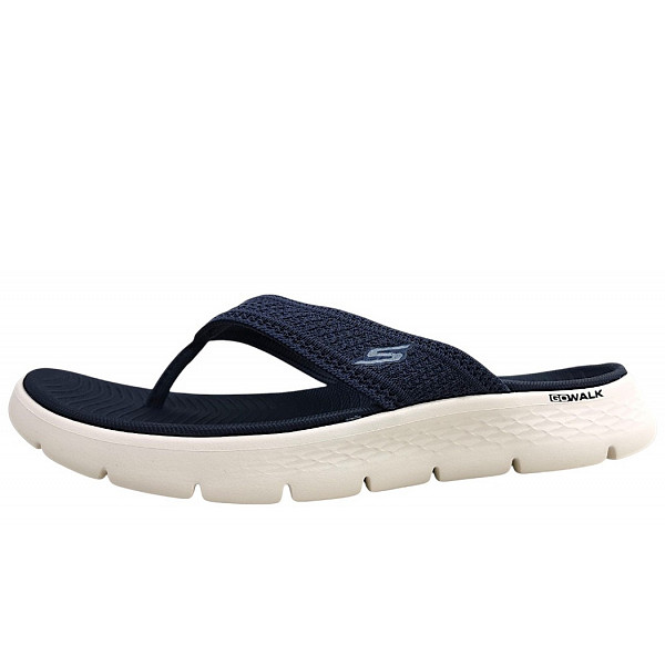 Skechers Go Walk Flex Pantolette blau NVW