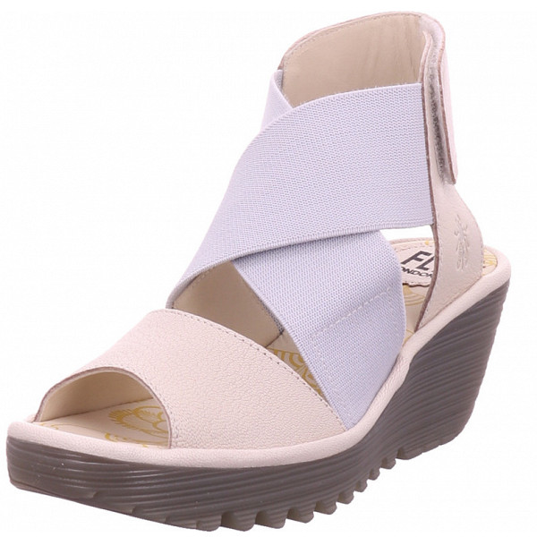 Fly London mousse-offwhite Sandalette weiß