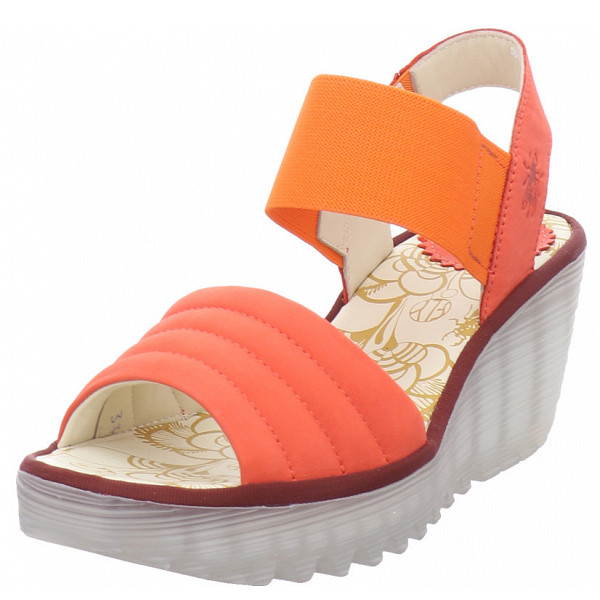 Fly London Keilsandale orange