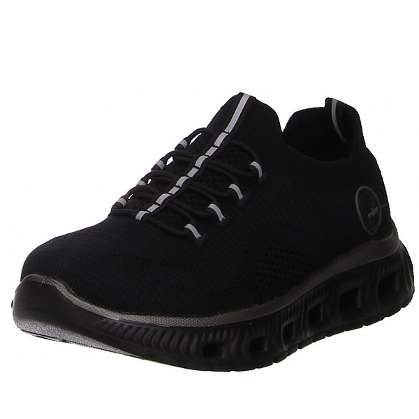 Rieker Schnürer schwarz