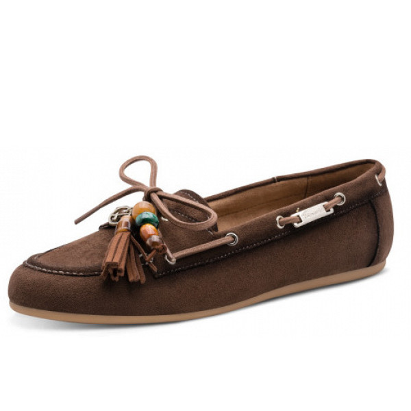 Tamaris schnürer Schnürschuhe braun
