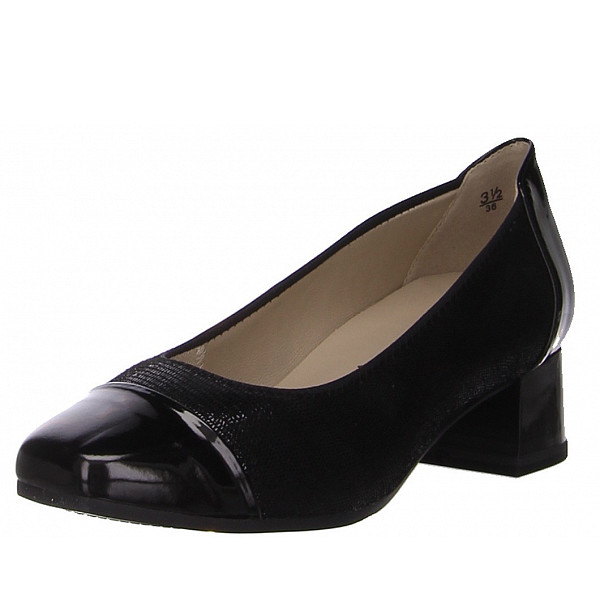 Caprice Pumps schwarz kombi.