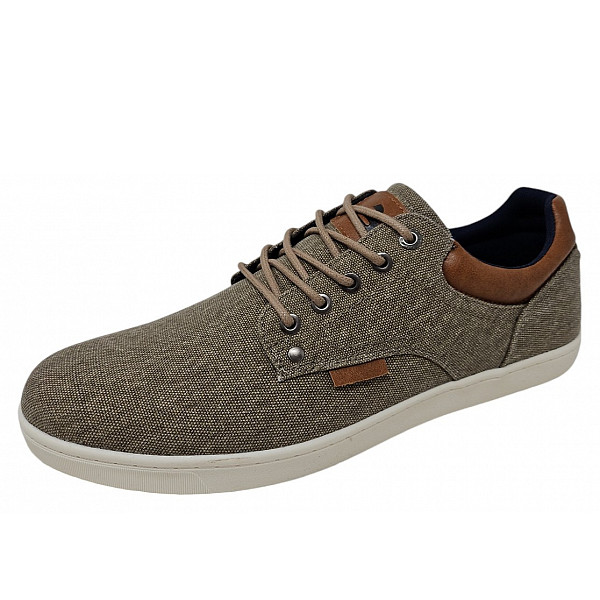 Bullboxer Leinenschuh beige