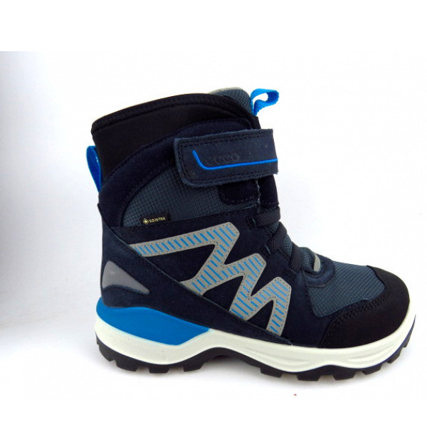 Ecco Snow Mountain blau GTX Boots BLACK/NIGHT SKY