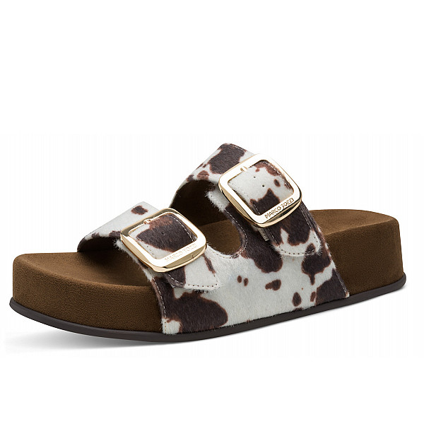 Marco Tozzi Pantolette braun