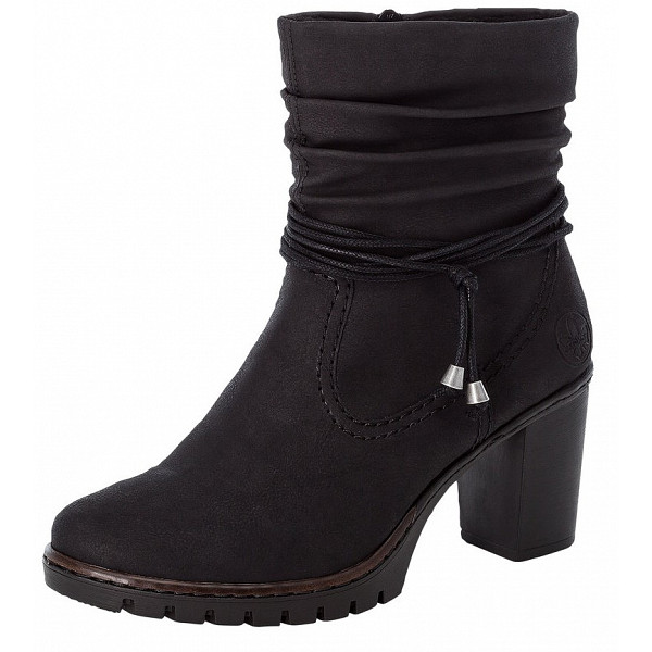 Rieker Stiefelette schwarz