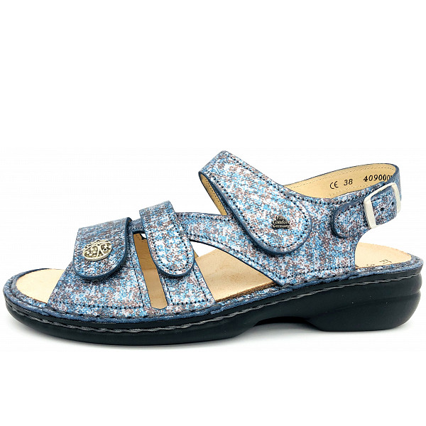 Finn Comfort gomera Sandalette blau dunkel