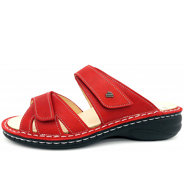 Finn Comfort kimbe Pantolette rot