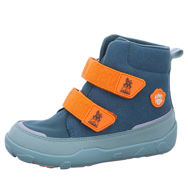 Affenzahn Hase Winterstiefel blau multi