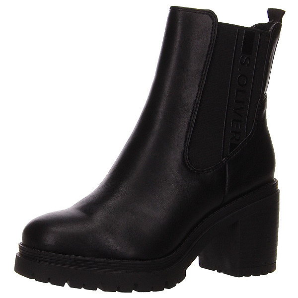 s.Oliver stiefel Stiefelette schwarz