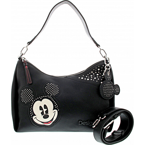 Desigual Bag Mickey Studstyle Tasche black