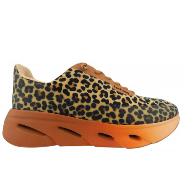 Tenhaag Leo tan Sneaker low CUOIO