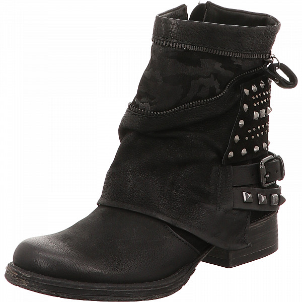 Mjus Stiefelette schwarz