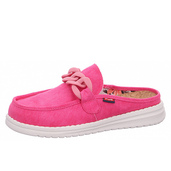 Fusion Slipper washed canvas pink