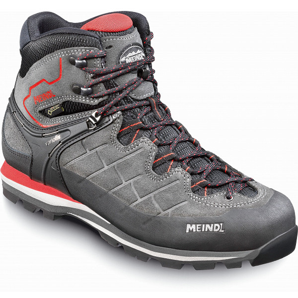 Meindl Litepeak GTX graphit Wanderschuh graphit/rot