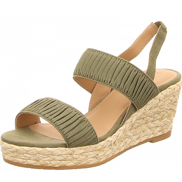 s.Oliver sandalette Sandalette grün