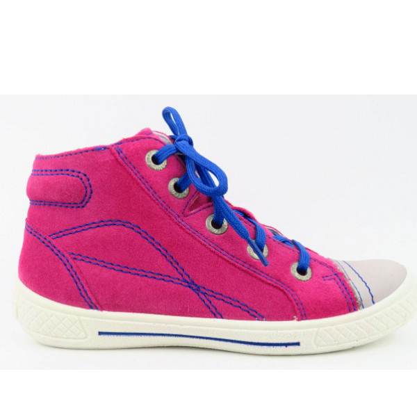 Superfit Velour/Nubuk dahlia Sneaker high Dahlia