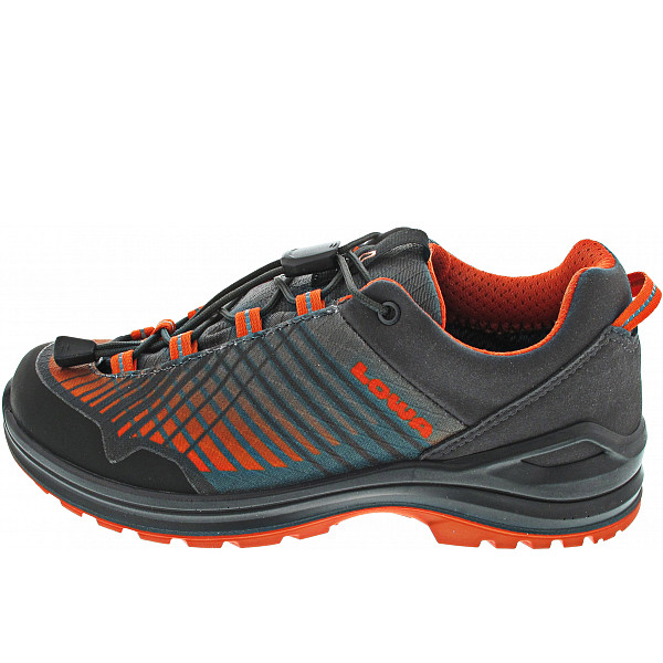 Lowa Carezza GTX Lo Jr Wanderschuh anthrazit-orange